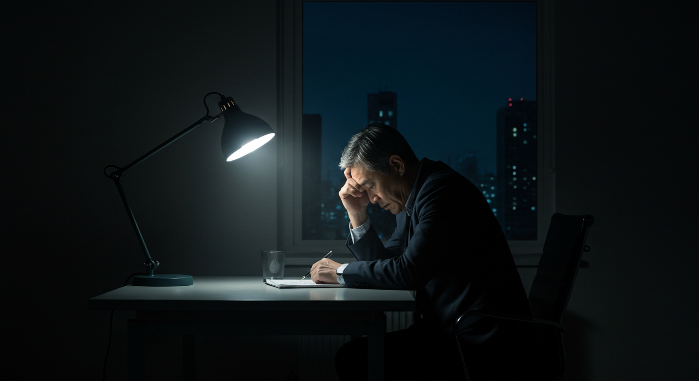 借金 眠れない 50代